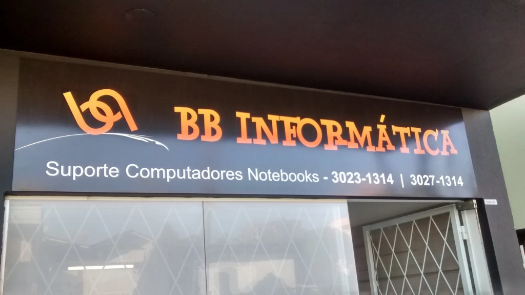 BB Informática - Fachada da loja